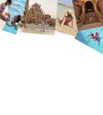 summer travel collage. Lots of travel photos. Egypt. photo mockup