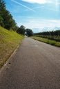 Summer trip by bike in the Kaiserstuhl in the Black Forest Royalty Free Stock Photo