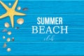 Summer tropical beach club background vector