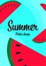 summer tropical fresh fruit vector background,happiness holiday poster advertising banner background,enjoy summer concept