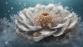 summer underwater ethereal flower still life