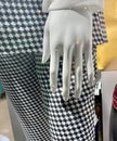 manequin hand fashion white clothes clothe
