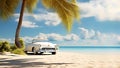 summer vacation at the beach Royalty Free Stock Photo