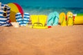 Summer vacation concept Royalty Free Stock Photo