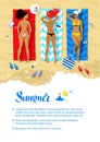 Summer vacation design