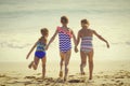 Summer Vacation fun at the Beach Royalty Free Stock Photo