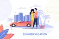 Summer Vacation. Search and Relax Hotel Booking
