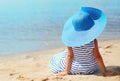 Summer, vacation, travel and people concept - pretty little girl Royalty Free Stock Photo