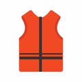 Summer Vest icon vector image. Royalty Free Stock Photo