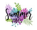 Summer vibes - botanical design