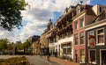 Streets of Leiden old town, Netherlands