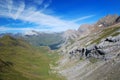 Summer view of the central Pyrenees. Royalty Free Stock Photo