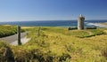 Summer view for Doonagore castle