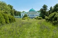 Summer view of Galaganiv Palace in Sokyryntsi national park in Sokyryntsi village, Chernigiv region