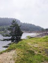 Summer view of Golyam Beglik Reservoir, Bulgaria