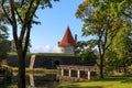 A summer view of Kuressaare castle, Saaremaa island, Estonia