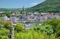 Summer view of Lourdes Royalty Free Stock Photo