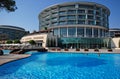 Summer view of Luxury Resort Hotel Royalty Free Stock Photo