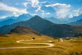 Summer view Passo Giau Dolomites, Italy, Europe