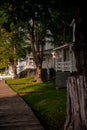 Rustic Houses + Boardwalk - Historic Cass, West Virginia Buildings