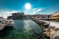 The small fishing village of Parga, Greece