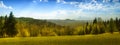 Summer view of the Tatra Mountains