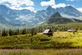 Hala Gasienicowa, Tatra mountains Zakopane Poland Royalty Free Stock Photo