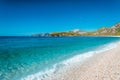 Oludeniz lagoon in sea landscape view of beach