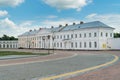 Summer view of Tulchin palace ansamble  located in Tulchin town, Podillya, Vinnytsa region, Ukraine,2021 Royalty Free Stock Photo