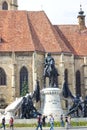 Summer view at Union Square, Cluj-Napoca Royalty Free Stock Photo