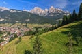 Pozza in Val di Fassa Royalty Free Stock Photo