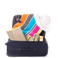 Summer vocation bag Royalty Free Stock Photo