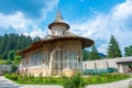 Summer at the Voronet monastery in Romania Royalty Free Stock Photo