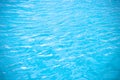 Summer water ripple in swimming pool abstract blue background Royalty Free Stock Photo