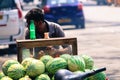 Summer watermelon juice seller near Charminar