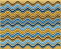 Summer wavy pattern Royalty Free Stock Photo