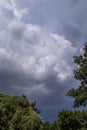 Summer weather activity over the Highveld in South Africa