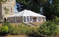 Summer wedding marquee