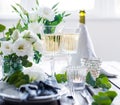 Summer wedding table decor