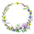 Summer Wildflowers Wreath