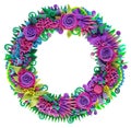 Summer wreath