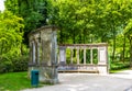 Summerhouse in Cinquantenaire Park - Brussels Royalty Free Stock Photo