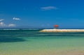 Summerhouse in the sea