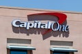 Capital One Financial Call center. Capital One is a bank holding company specializing in credit cards and loans I