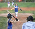 A Summerlin Little League Girls Softball Game Royalty Free Stock Photo