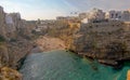 Summertime beach of Cala Paura - Polignano a Mare - Apulia - Italy