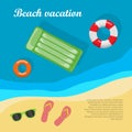 Summertime and Beach Vacation Posters