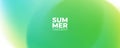 Summertime blurred background. Summer theme green colored gradients for creative seasonal graphic design. Royalty Free Stock Photo