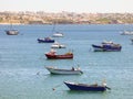 Summertime in Cascais, yatchs in the water