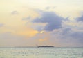 Summertime, Happy man sailing catamaran Royalty Free Stock Photo